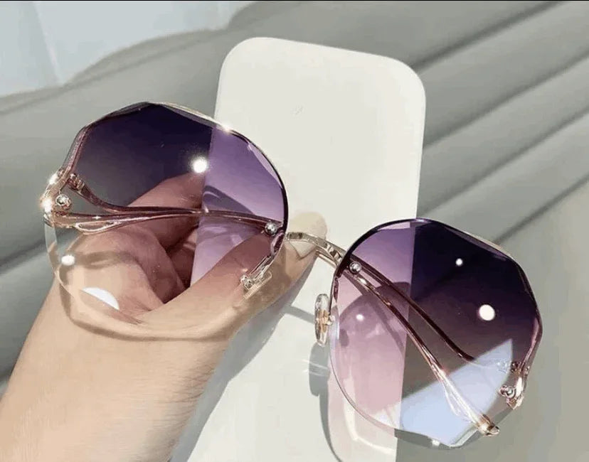 Gradient Purple Women's Glasses - Goddess Beauty Lashes