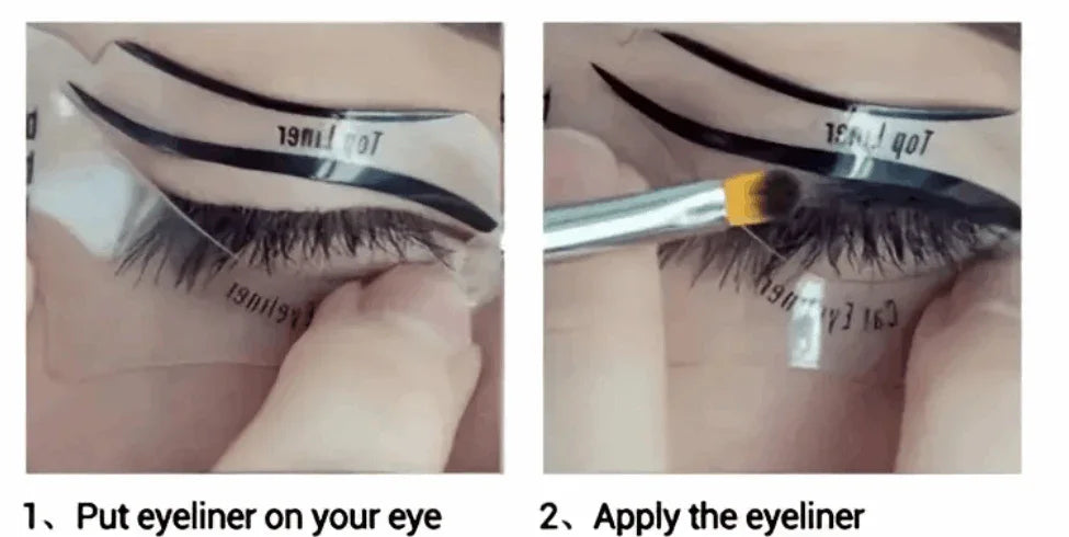 Eyeliner Stencils - Goddess Beauty Lashes