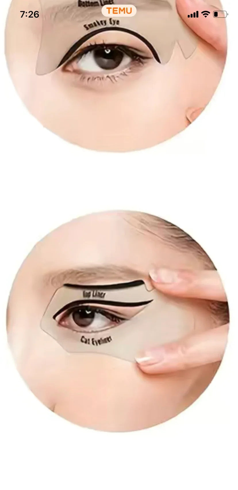 Eyeliner Stencils - Goddess Beauty Lashes
