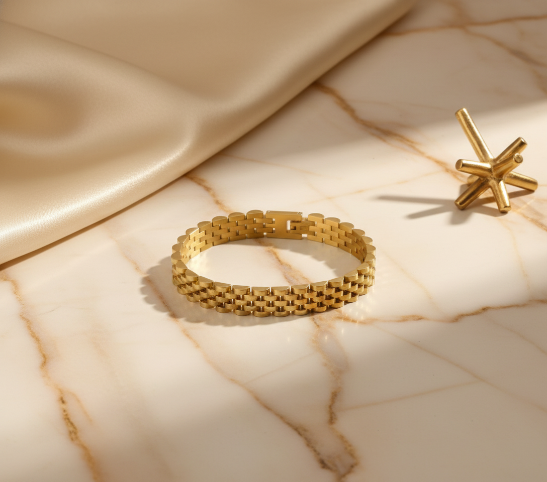 Elegant Watch Bracelet Background