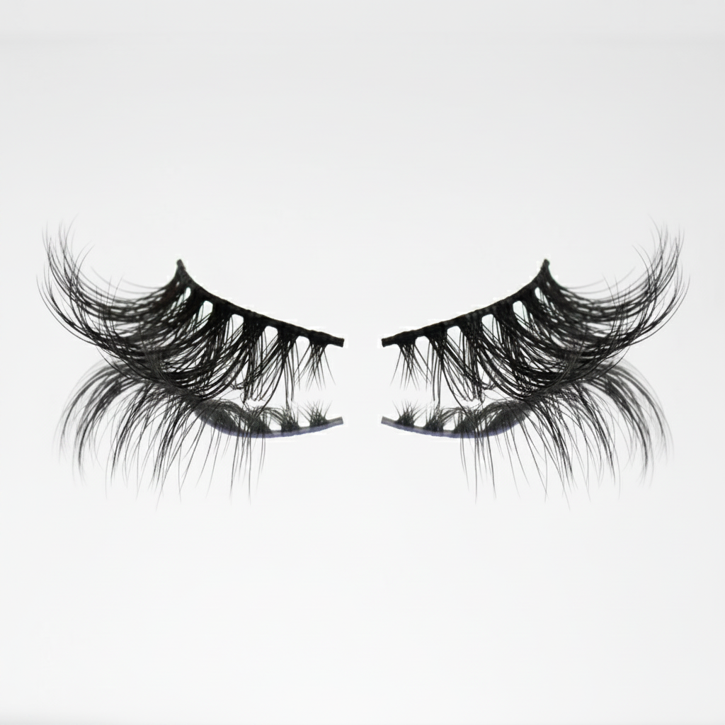 Lashes Mirror Reflection White