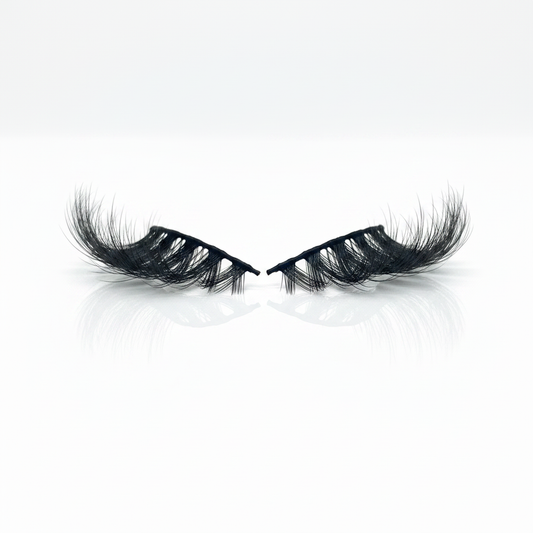 Luxe Lashes Mirror White Square