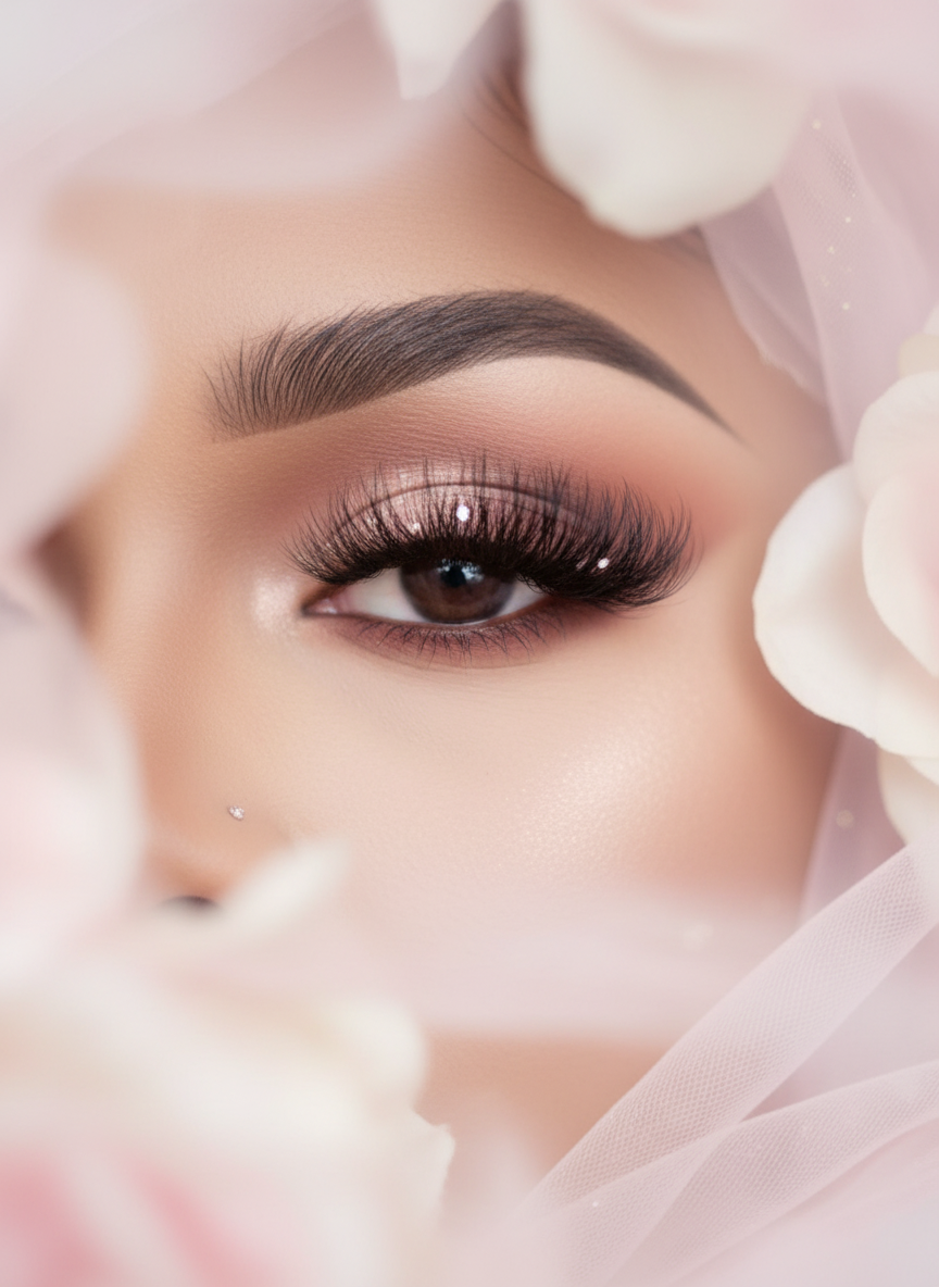 Soft Romantic Lash Photo