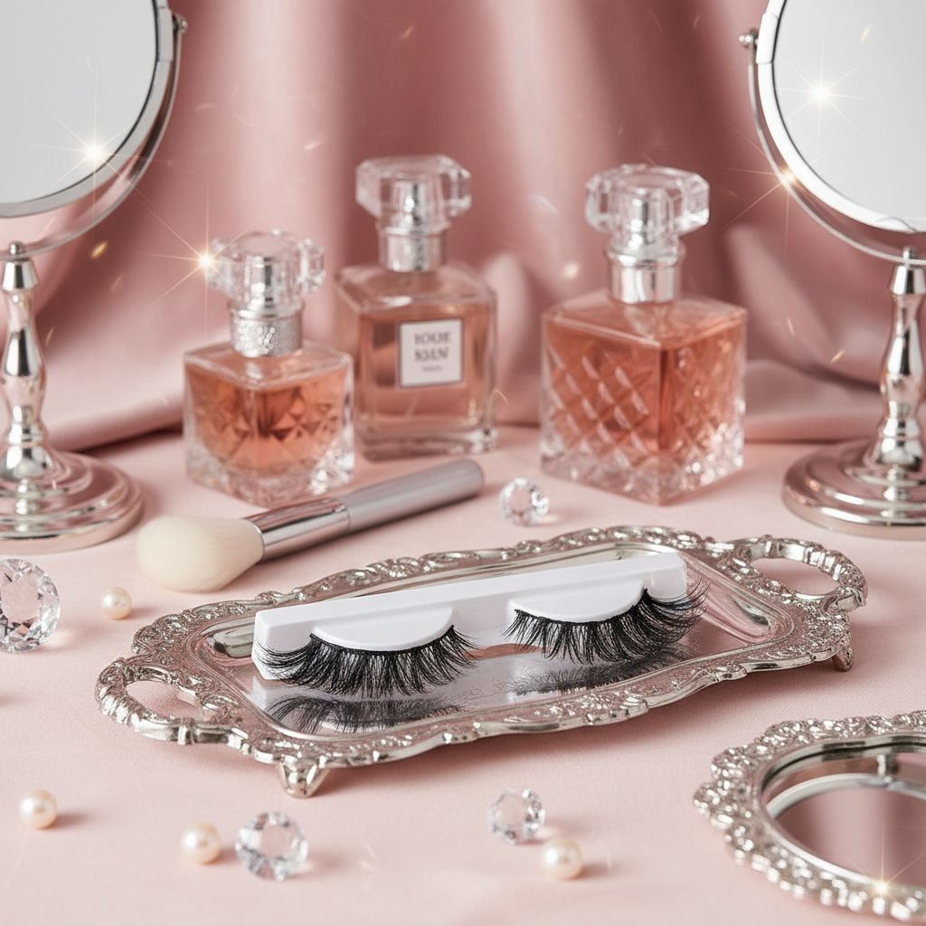 Styled vanity scene